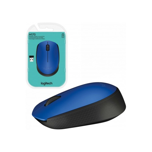 Mouse Inalambrico Logitech M170 Azul