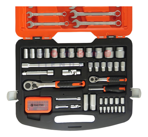 Juego Set Llaves Tubos Crique Tactix 85 Piezas