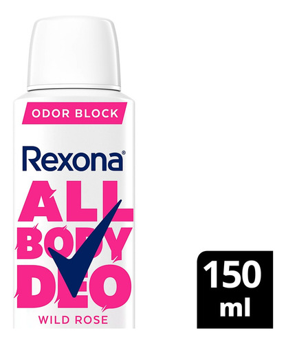 Desodorante Rexona Wild Rose 150ml Neutro