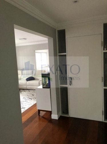 Imagem 9 de 15 de Apartamento No Campo Belo, Com 170m², 4 Dormitórios Sendo 1 Suíte E 2 Vagas. - Em2539