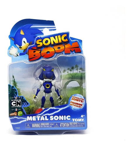 Metal Sonic Boom Figura De Coleccion Tomy