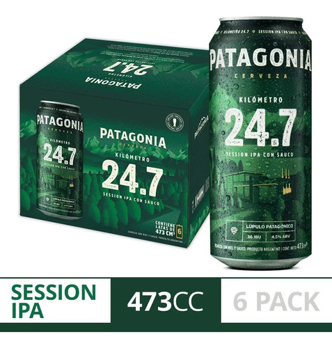 Patagonia 24.7 Six Pack - 473 Cc
