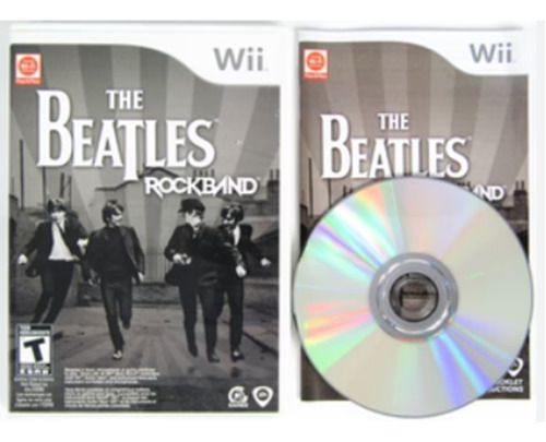 Rock Band The Beatles  Juego Nintendo Wii Oiriginal Completo