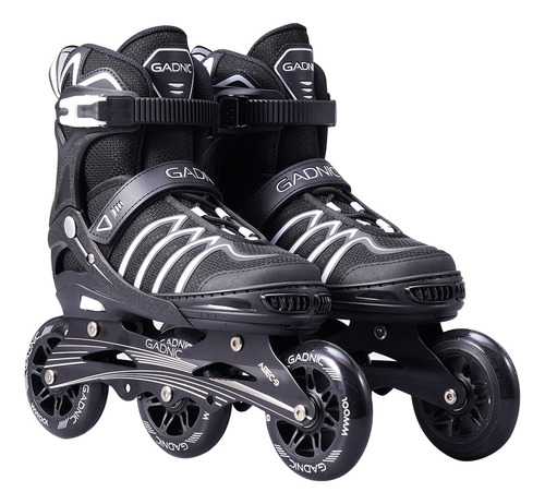 Rollers Patines Gadnic Extensibles 3 Ruedas Hebilla Velcro 