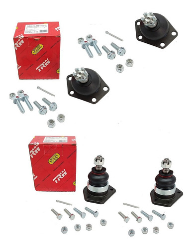 Kit 4 Pivos Suspensao Blazer 1996 1997 1998 Trw