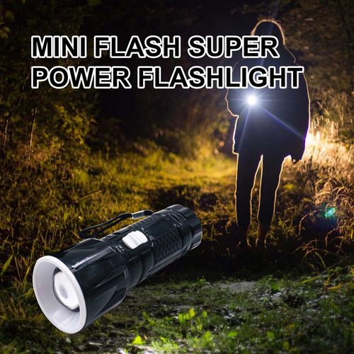 Linterna De Luz Fuerte, Multiusos, Portátil De Largo Alcance