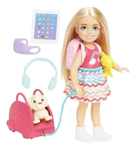 Barbie Chelsea Dreamhouse Adventure + Mascota + Accesorios