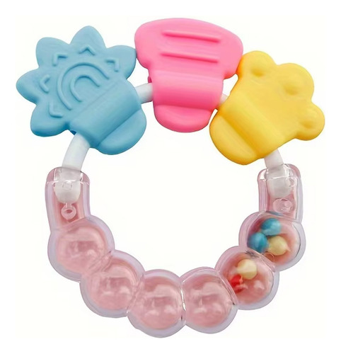 Nn Juguetes De Silicona Para Bebés Rattle Teether