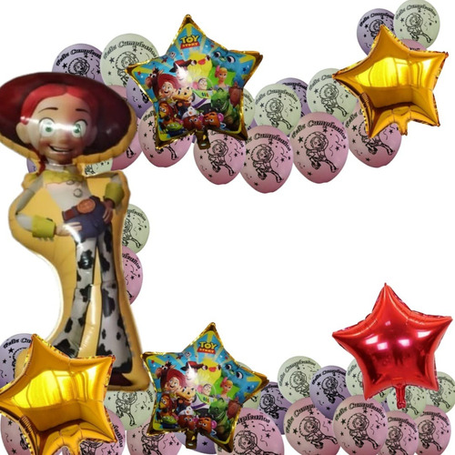 Toy Story Paquete De 15 Globo Metalico