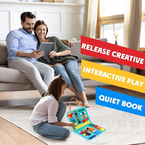 Tablero Sensorial Juego De Viaje Para Avión De Niños Ños Jue