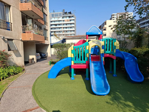 $550.000 Dep Metro Chile Esp,plaza Ñuñoa 1 Dorm, Est. Y Bod