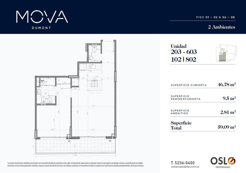 Imagen 28 de 30 de 2 Ambientes C Terraza 85m2 En Palermo/colegiales. Entrega 2022