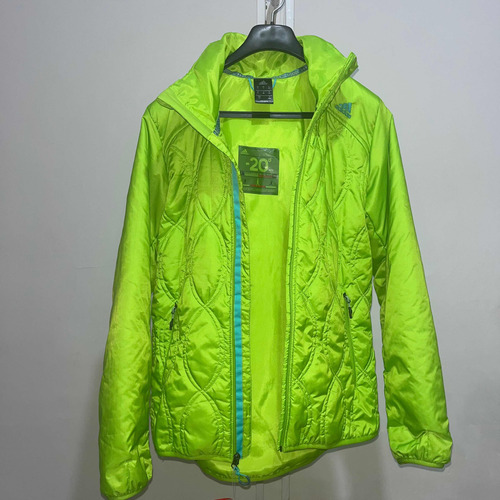 Campera Puffer adidas Primaloft Mujer L Trekking Senderismo