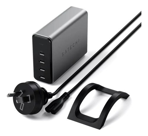 Cargador Macbook Universal Usb-c 4 Puertos 165w Satechi