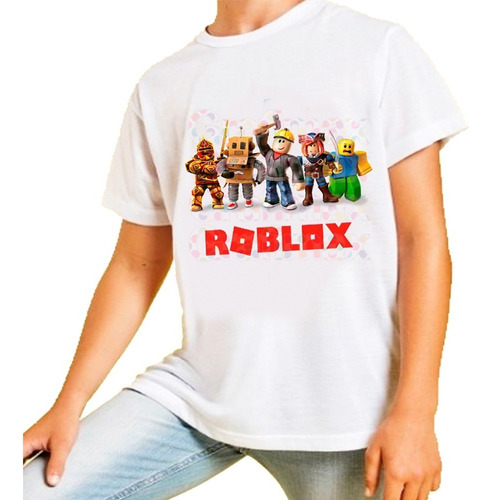 Polera Grafimax Roblox Niños Video Juegos