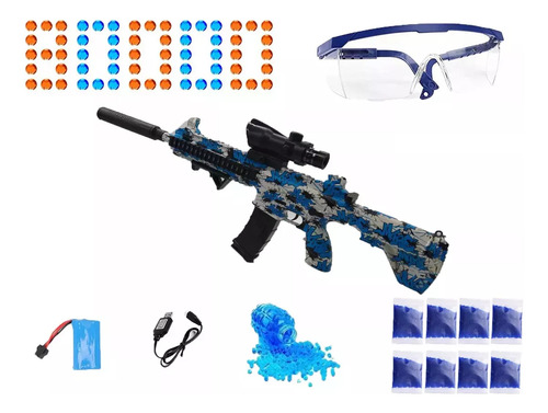 M416 Hidrogel Pistolas De Hidrogel Electricas 80000 Y Gafas