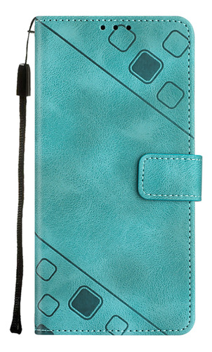 Funda Tipo Cartera Con Tapa En Relieve Para El Galaxy S24 Pl