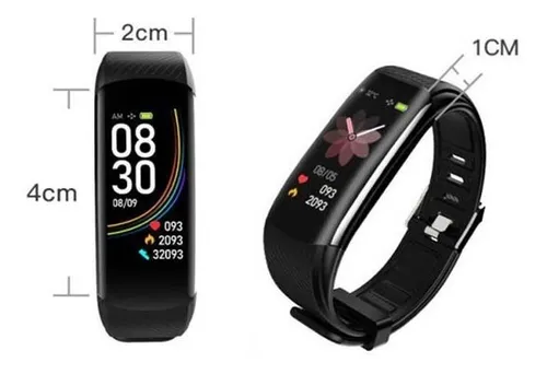 Smartwatch Day Band Reloj Temperatura Ritmo Cardiaco Presion