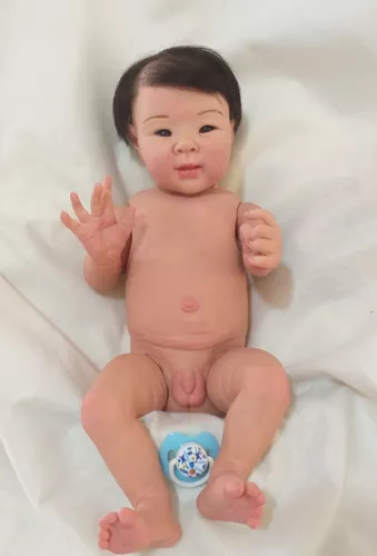 BEBÊ REBORN REALISTA ORIENTAL JAPINHA BOY PERFEIÇÃO QUASE REAL