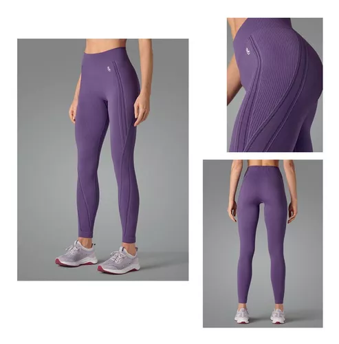 Calça Legging Lupo Max Feminino Cinza - Clínica do Tênis