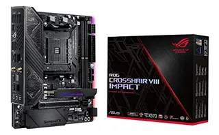 Asus Rog (x570) Crosshair Viii Impact, Amd, Am4, Ryzen 3000,