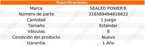 Cojinetes Bancada Std Karmann Ghia H4 1.3l 1966 Sealed Power