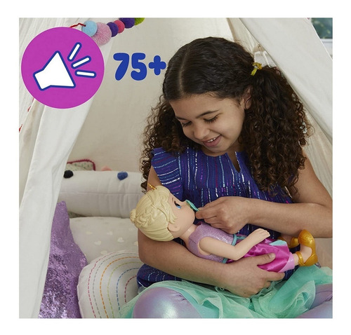 Baby Alive Princess Ellie Grows Up Muñeca Interactiva F5236