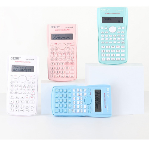 Calculadora Científica Multifuncional 82ms Blanco Puro