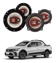 Comprar 2 Alto Falantes 6 + 2 Alto Falantes 5 Polegadas Saveiro Cd