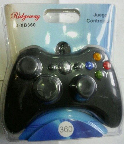 Control Alambrico Ridgeway Conpartible Pc Xbox Color Negro