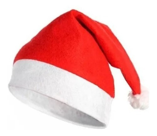 Gorro Santa Claus Navidad Pastorela Posada Color Rojo y blanco