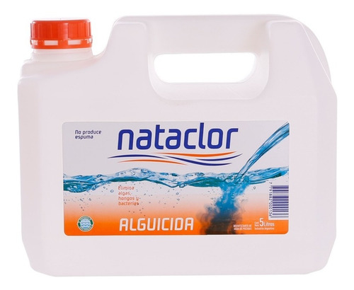 Imagen 1 de 5 de Alguicida De 5 Litros Nataclor Rinde +