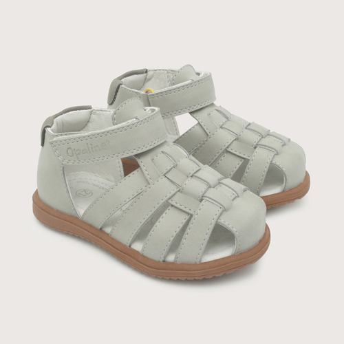 Sandalia De Bebés Urb Franciscana Velcro Gris (18-21)