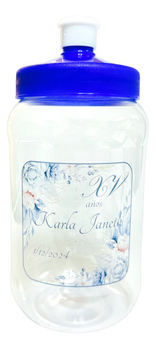 Cilindro Envase 500 Ml Con Tapa Chupón 130 Pz Personalizado