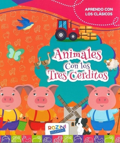 Animales Con Los Tres Cerditos - Aprendo Con Los Clasicos, 