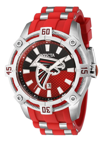 Reloj Invicta Nfl Atlanta Falcons De Cuarzo Para Hombre Con