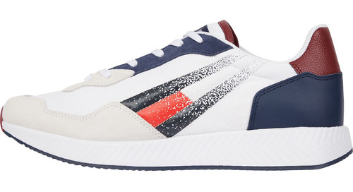 Zapatillas Track Runner Hombre Blancotommy Hilfiger E2