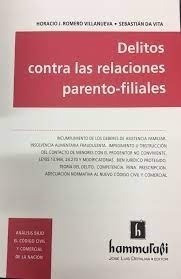 Delitos Contra Las Relaciones Parento-filiales - Romero Vill