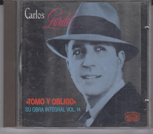 Carlos Gardel Tomo Y  Obligo Vol. 14  Cd Original  Qqa. Mz