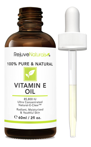 Aceite De Vitamina E - 100% Puro Y Natural, 85,800 Ui. Repar