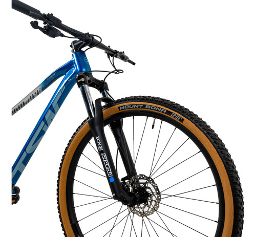 Bicicleta Tsw Stamina Boost Shimano Cues 9v Aro 29 Cor Cinza C/azul Tamanho Do Quadro L - 19