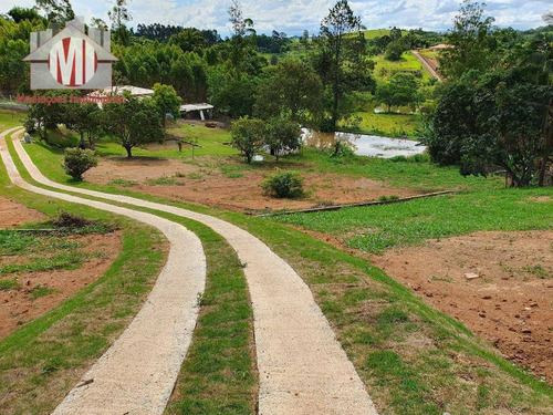 Linda Chácara Com Lago, Casa Nova, Arborizada, Lugar Maravilhoso Com 02 Dormitórios À Venda, 3000 M² Por R$ 400.000 - Zona Rural - Pinhalzinho/sp - Ch0578