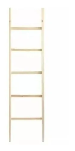 Perchero de madera tipo escalera sale