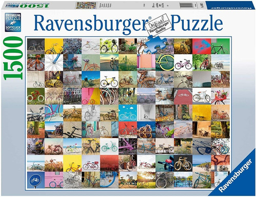 Rompecabezas Puzzle 1500 99 Bicicletas Ravensburger