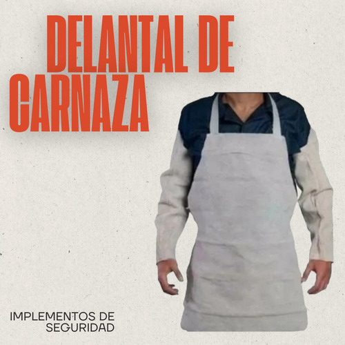 Delantal De Carnaza 