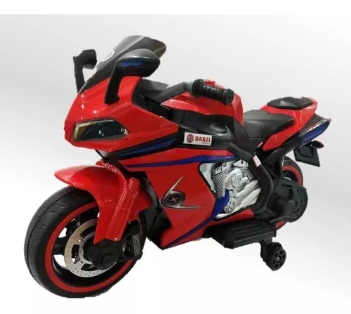 Moto Elétrica Infantil BMW S1000RR 12V Com Rodinha P Crianças De 3