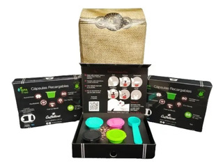 Cápsulas de Café Nespresso x4 unid (Recargables) + 350gr de Express - Los  mejores productos de la marca Bonafide