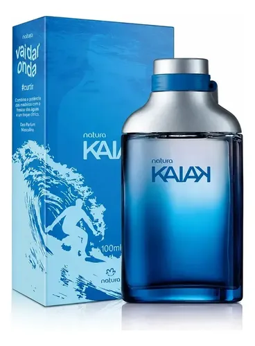 Deo Colônia Masculino Vai dar Onda Natura Kaiak 100mL