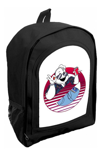 Mochila Infantil Negra Nene Nena Caza  Fantasmas R20