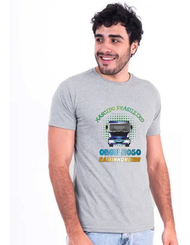 Camiseta Para Caminhoneiro - Orgulhoso Caminhoneiro